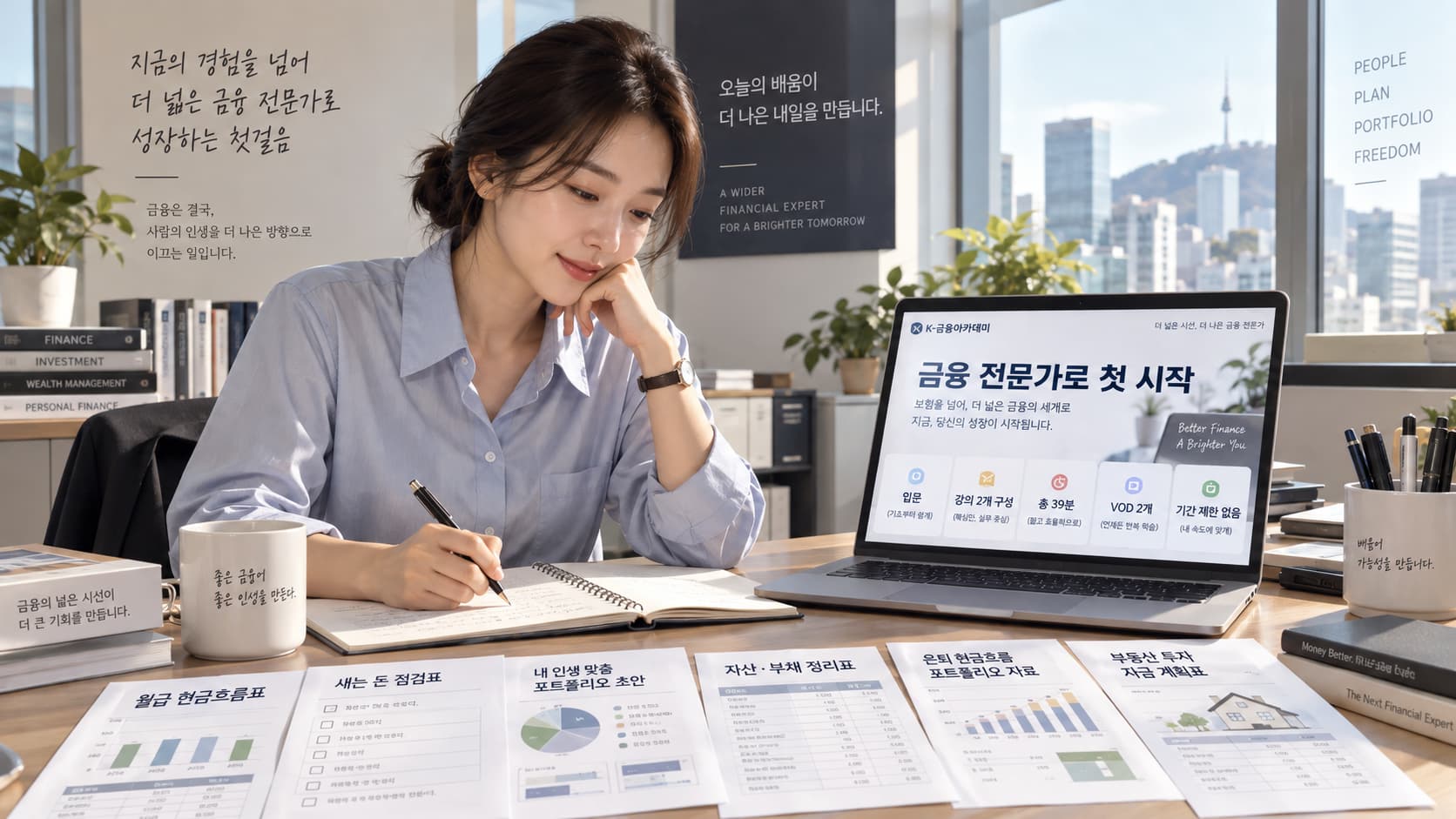 금융전문가 첫시작