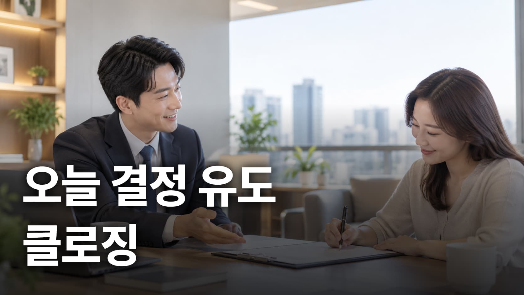 고객의 실행 결정을 돕기